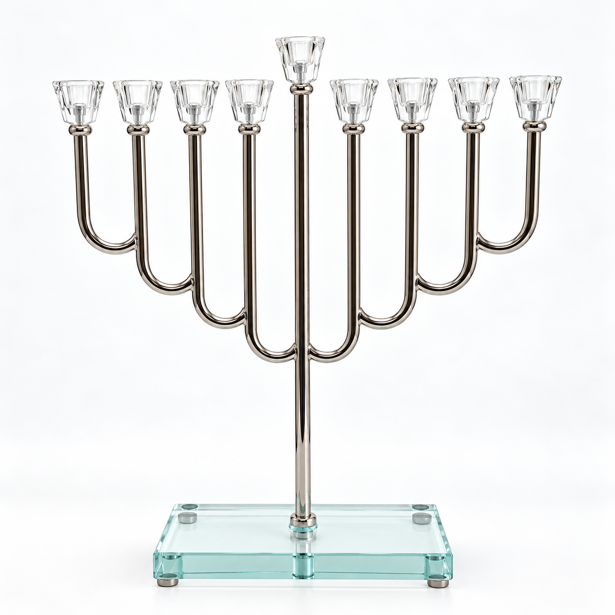 C5ABE01B-DF2B-48BD-A8EB-06C0E87E8889 חנוכית זוהר - עם הקדשת שם משפחה 42 ס"מ – תמונה 1